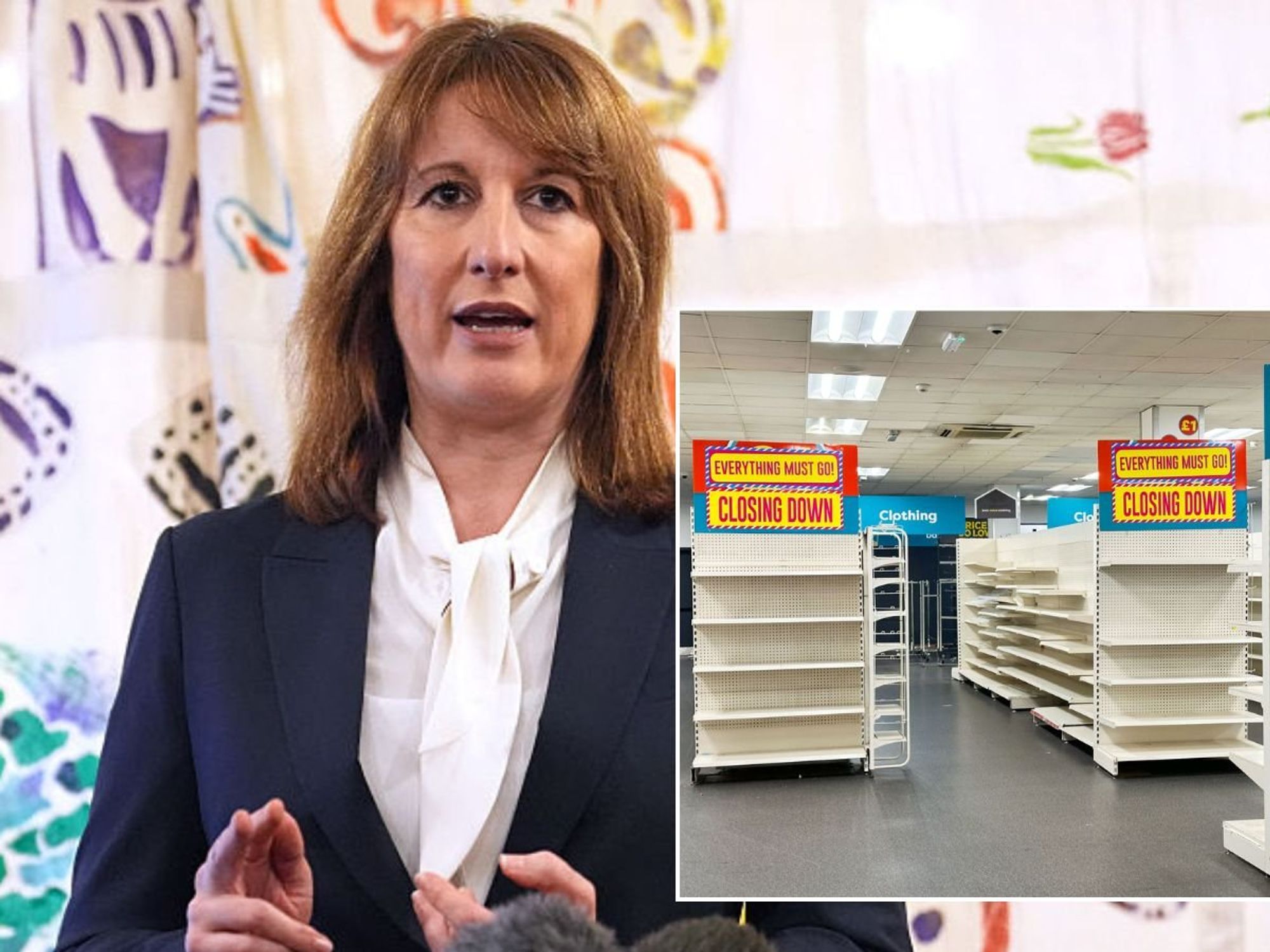 Rachel Reeves store closures