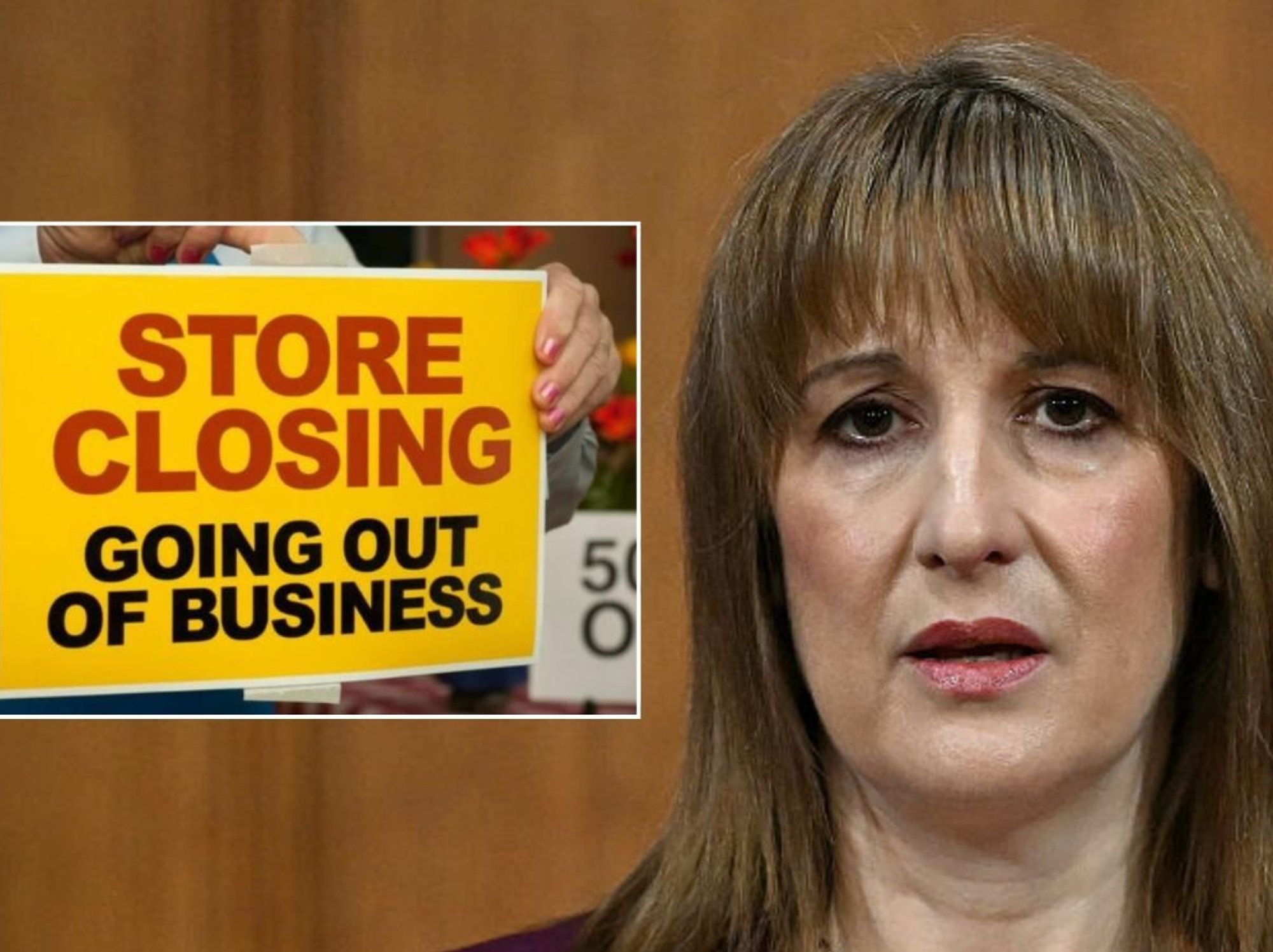 Rachel Reeves store closures
