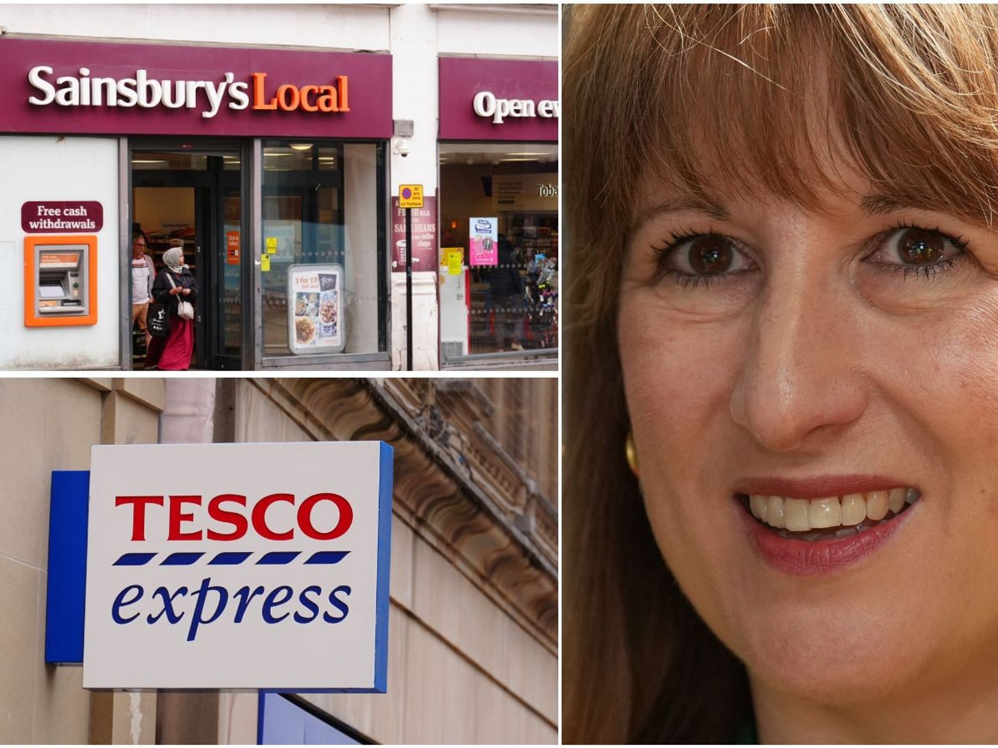 Rachel Reeves, Tesco and Sainsbury's