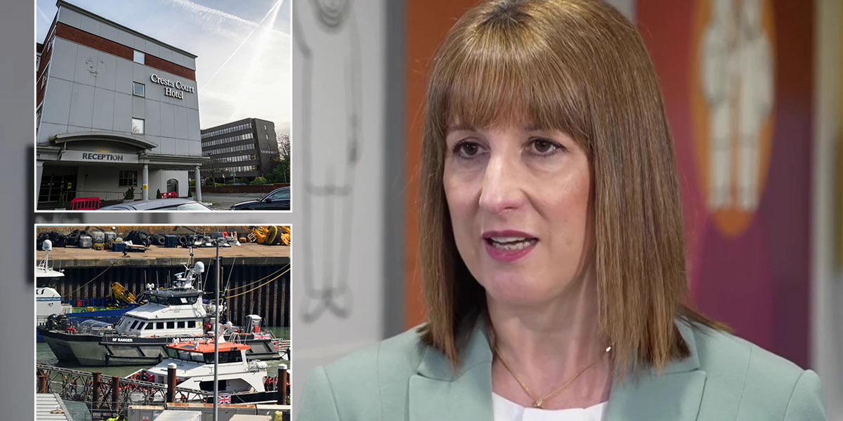 NextImg:Rachel Reeves announces plans for thousands of migrants after promising to END asylum hotels
