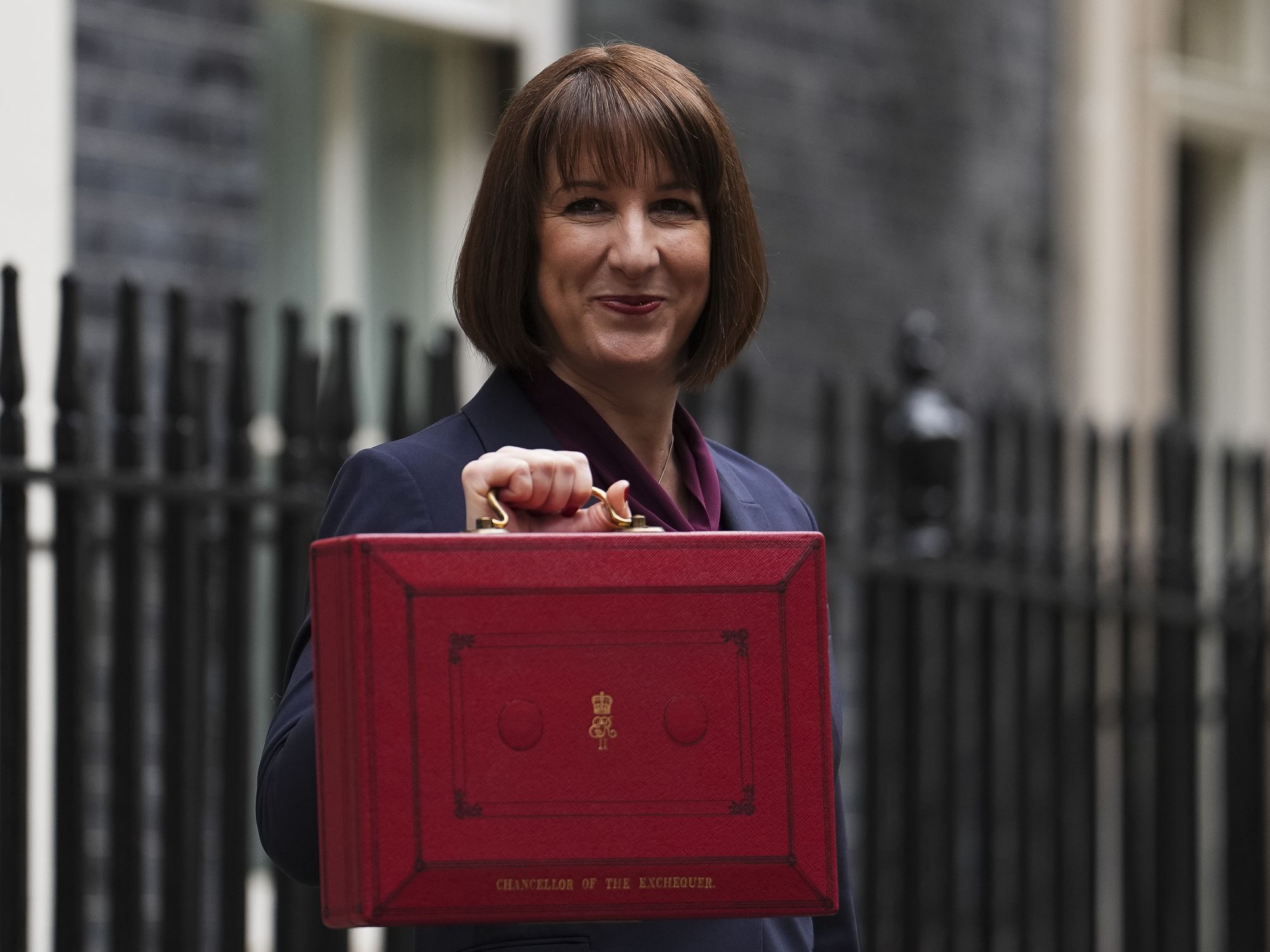 Rachel Reeves with the Budget