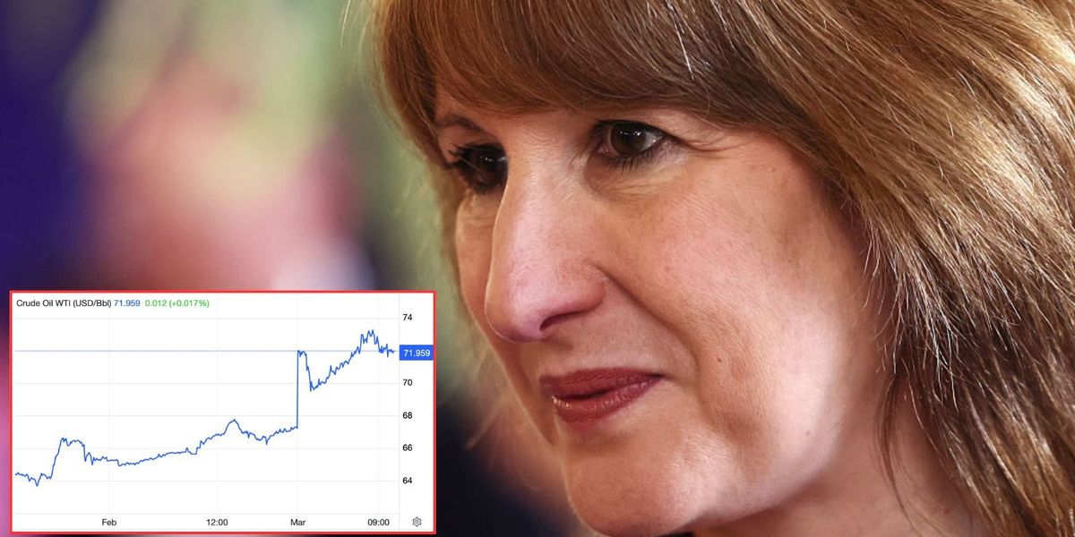 Oil price surges may ruin Rachel Reeves inflation targets and Bank of England interest rate hopes Oil price surges may ruin Rachel Reeves inflation targets and Bank of England interest rate hopes