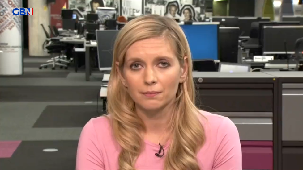 Rachel Riley appears on BBC Newsnight