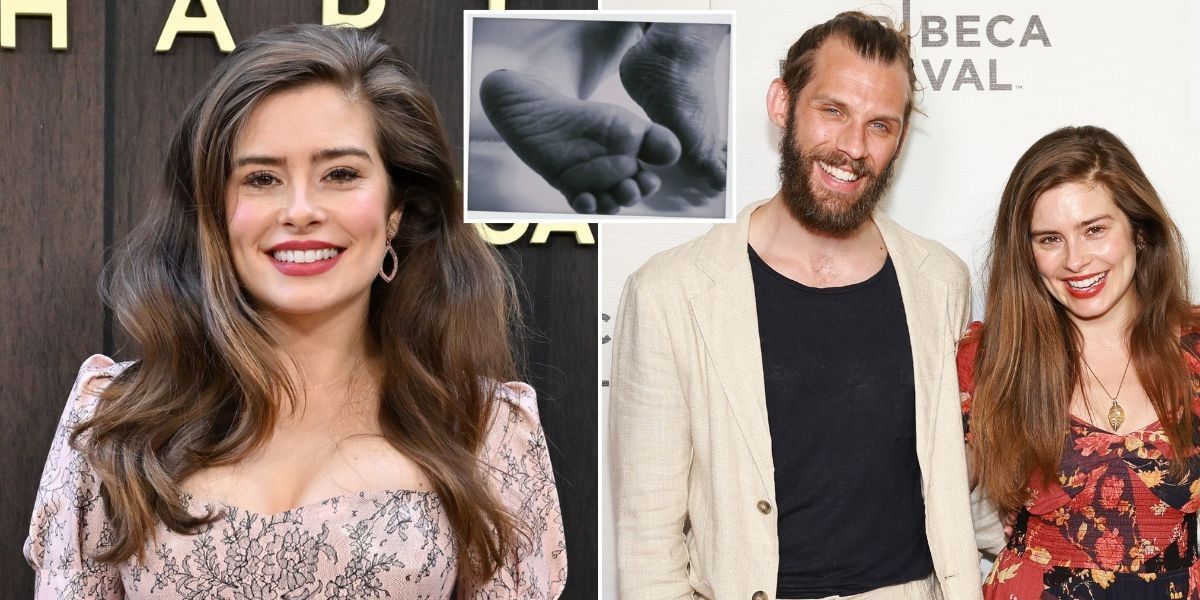 NextImg:Rachel Shenton, 37, gives birth as All Creatures Great and Small star shares first snap of newborn