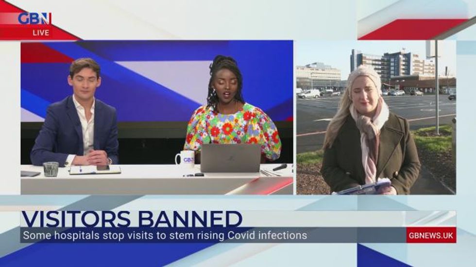 Covid: Hospitals ban visitors as Omicron causes tens of thousands of staff shortages