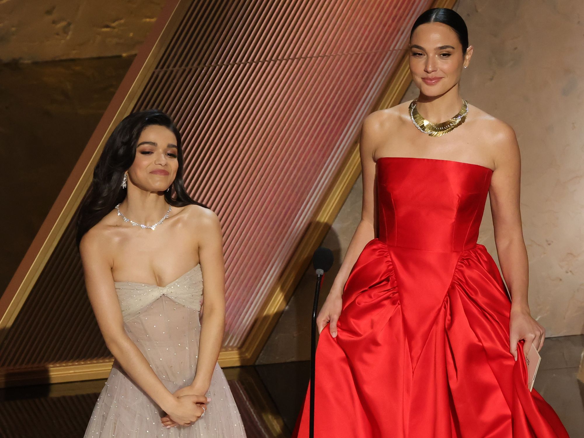 Rachel Zegler and Gal Gadot