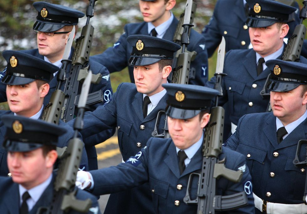 RAF 43 Squadron, known as "The Fighting Cocks" and the only serving RAF Squadron to enjoy the Freedom of a City