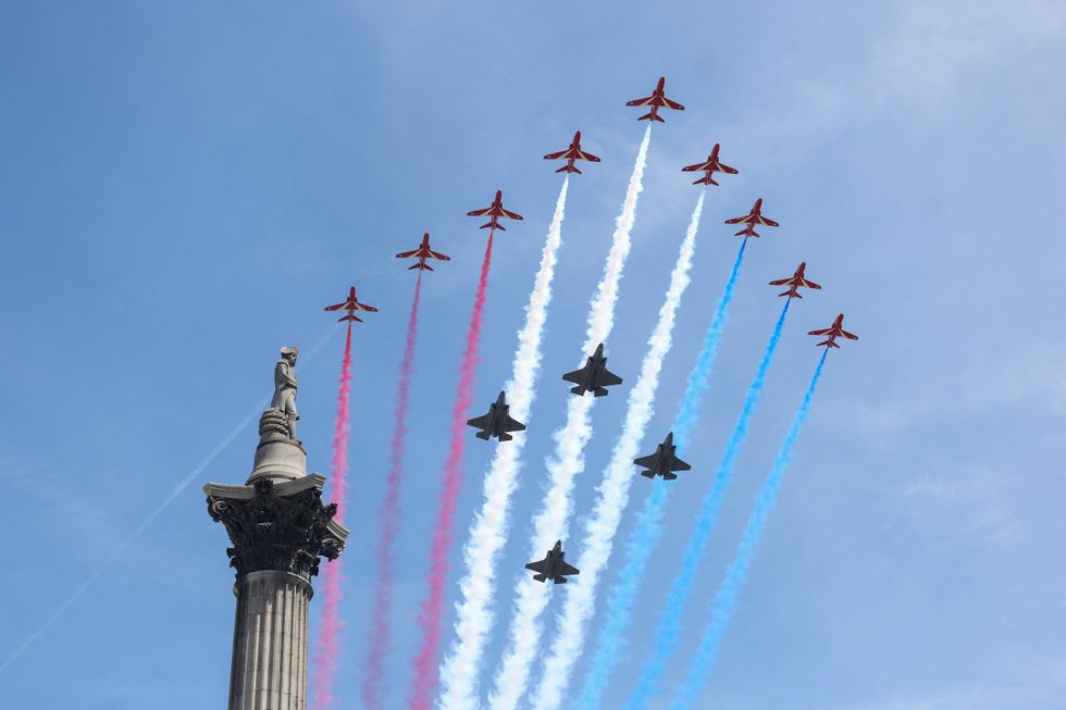RAF flypast