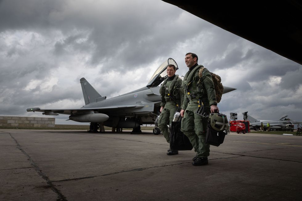 RAF jets head to Romania