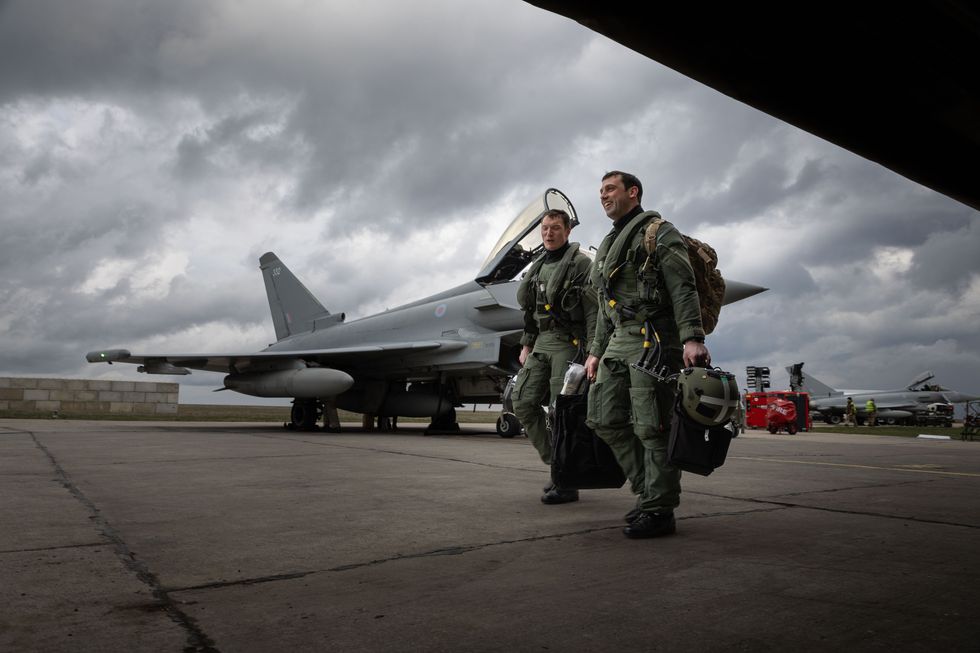 RAF jets head to Romania