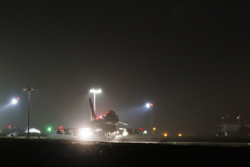 RAF typhoon at RAF Akrotiri