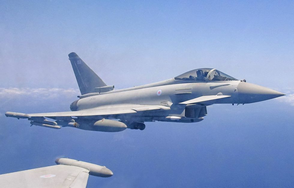 RAF Typhoon fighter jet