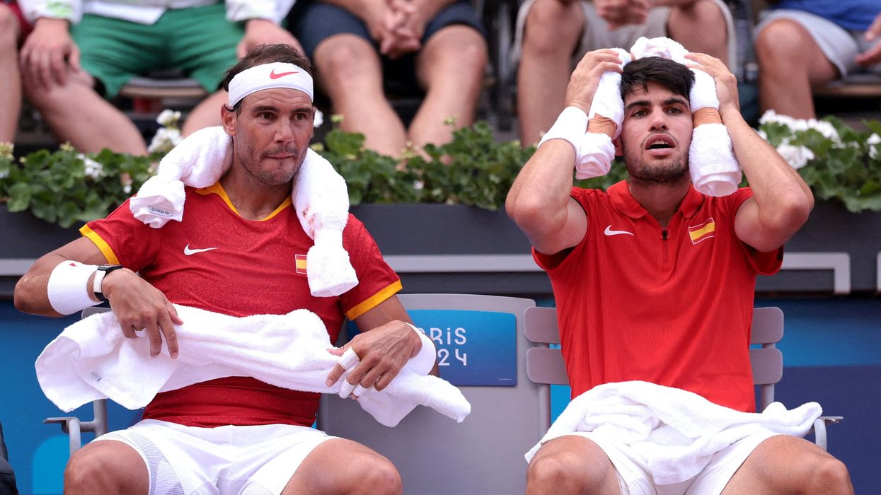 Rafael Nadal Carlos Alcaraz Paris Olympics
