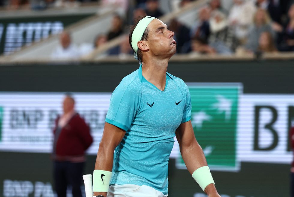 Rafael Nadal lost in straight sets to Alexander Zverev