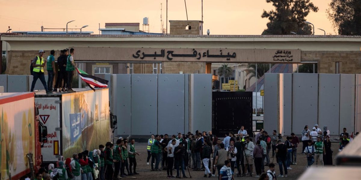 NextImg:Israel-Gaza latest: First British nationals leave Gaza through Rafah crossing into Egypt, Foreign Office says