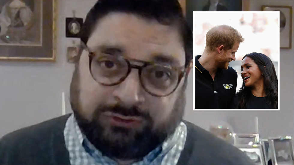 Rafe Heydel-Mankoo and Prince Harry and Meghan Markle