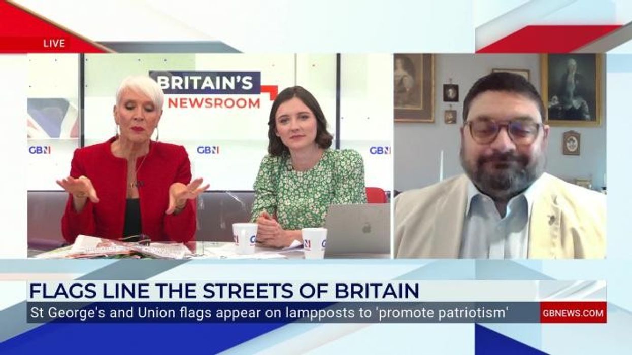 ‘The English have had enough!’ Historian lashes out at critics as St George’s flags line streets in show of patriotism