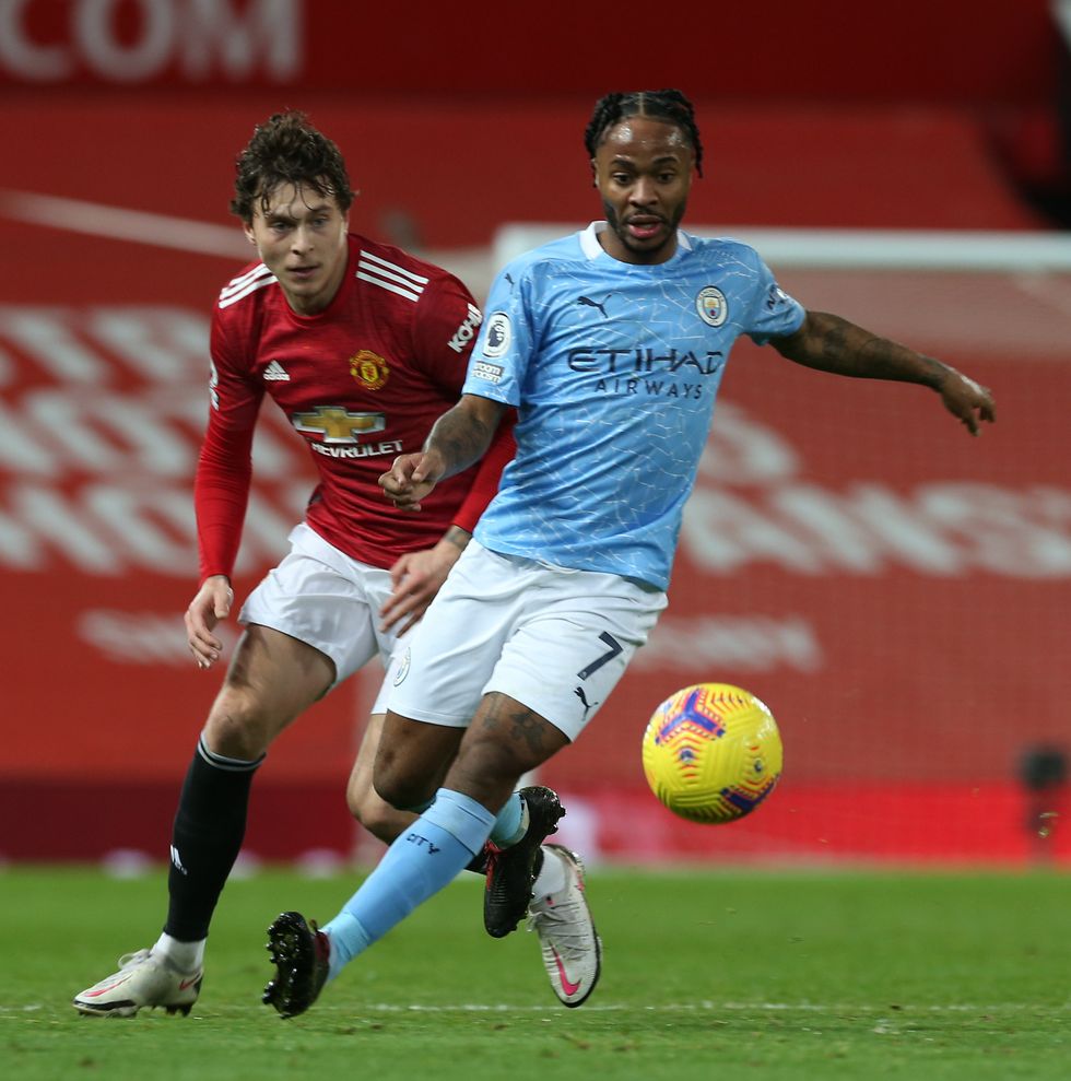 Raheem Sterling Victor Lindelof