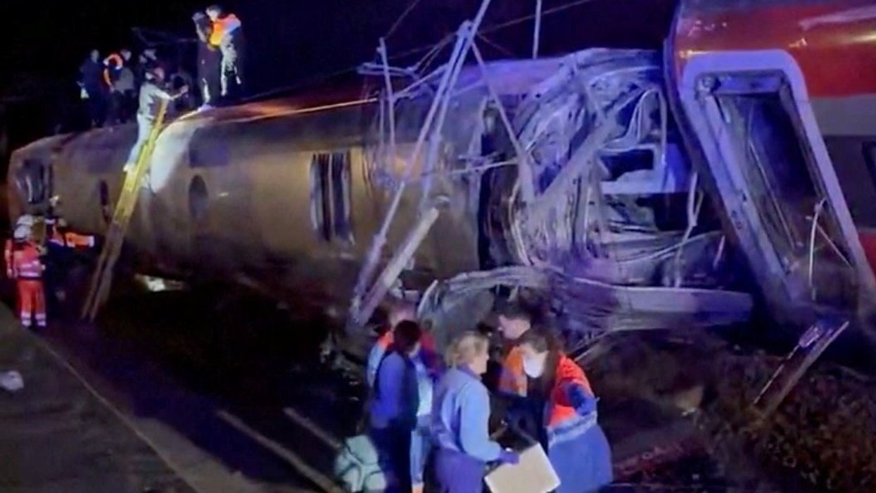 Rail crash Spain