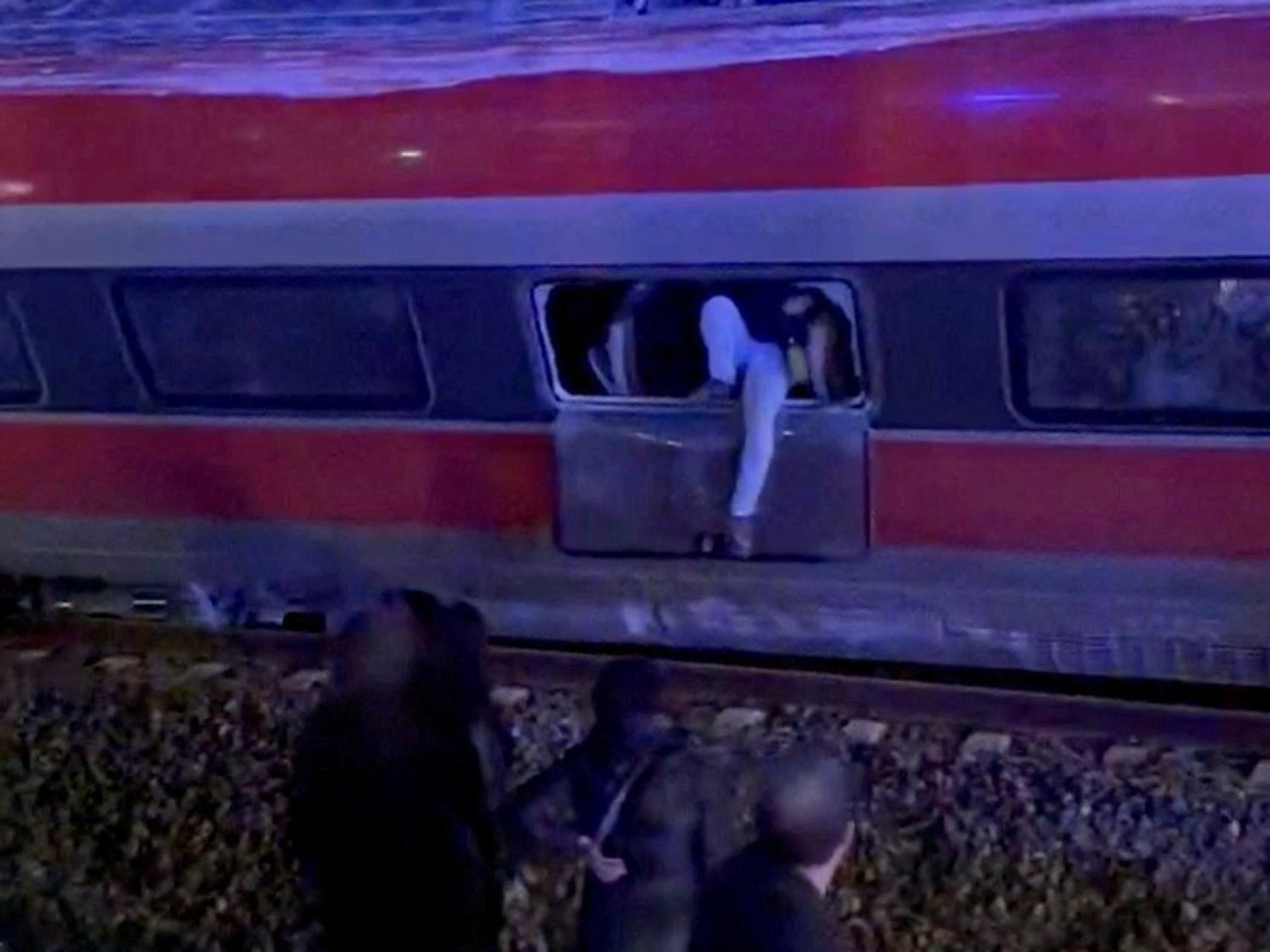 Rail crash Spain