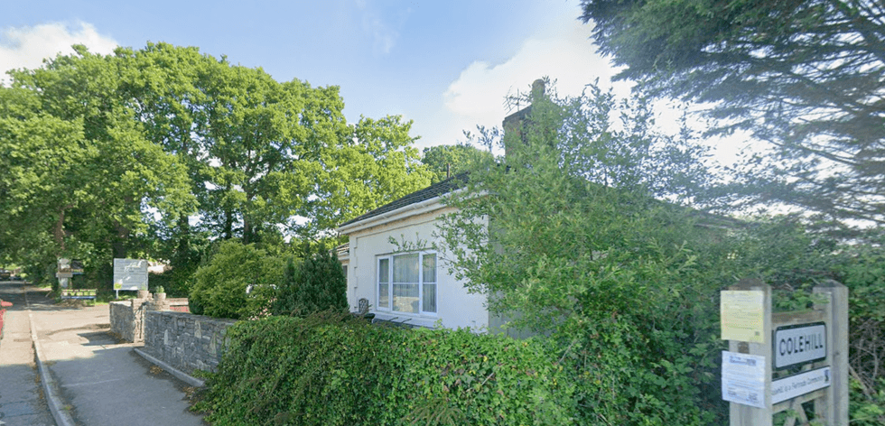 Railway Cottage in Canford Bottom