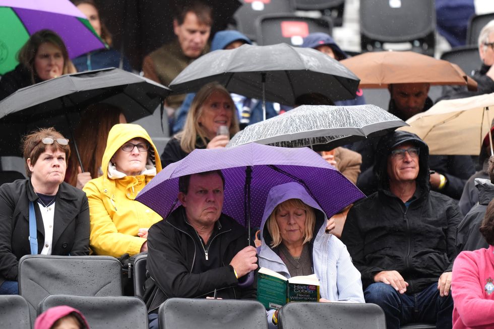 Rain at Queen's