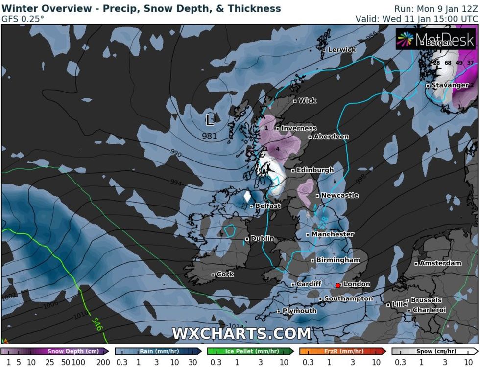 Rain is expected to continue affecting the UK in the coming days