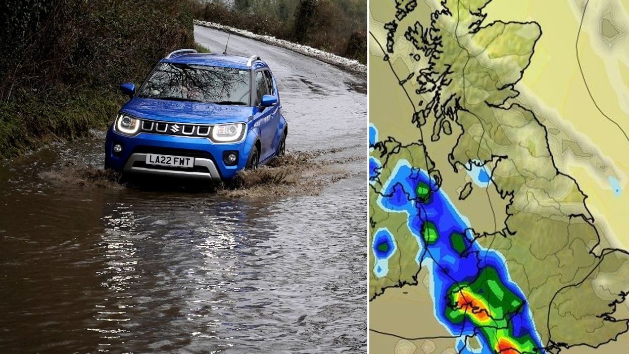 Rain is set to hit large parts of Britain