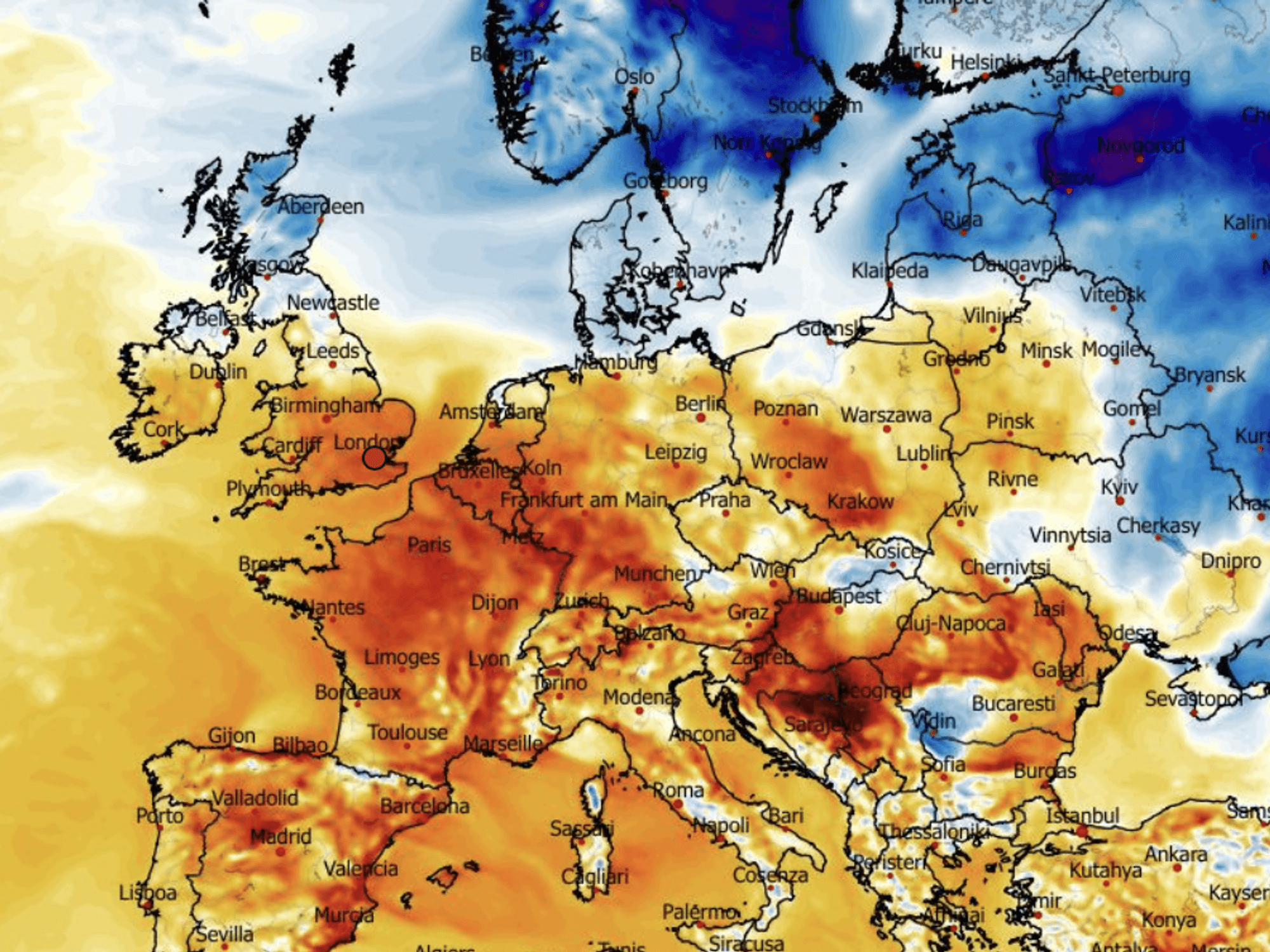 Freak warm spell to give way to Arctic snap as temperatures plunge across Britain