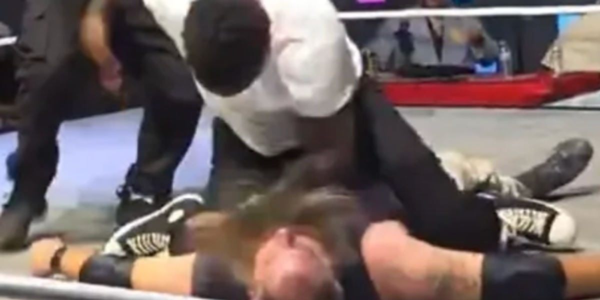 NextImg:UFC legend's son arrested for assault after savage wrestler beatdown went viral