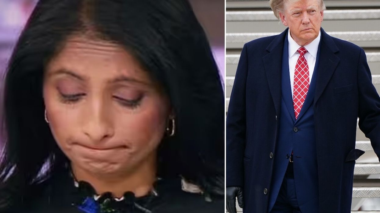 Rajini Vaidyanathan and Donald Trump