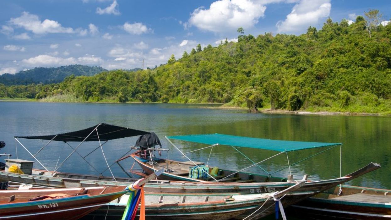 Rajjaprabha Dam in Surat Thani
