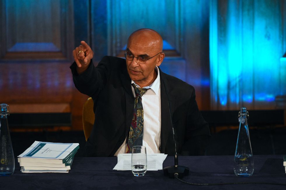 Raju Bhatt, the solicitor for the family of murdered private investigator Daniel Morgan, speaking to the media following the publication of the Daniel Morgan Independent Panel report.
