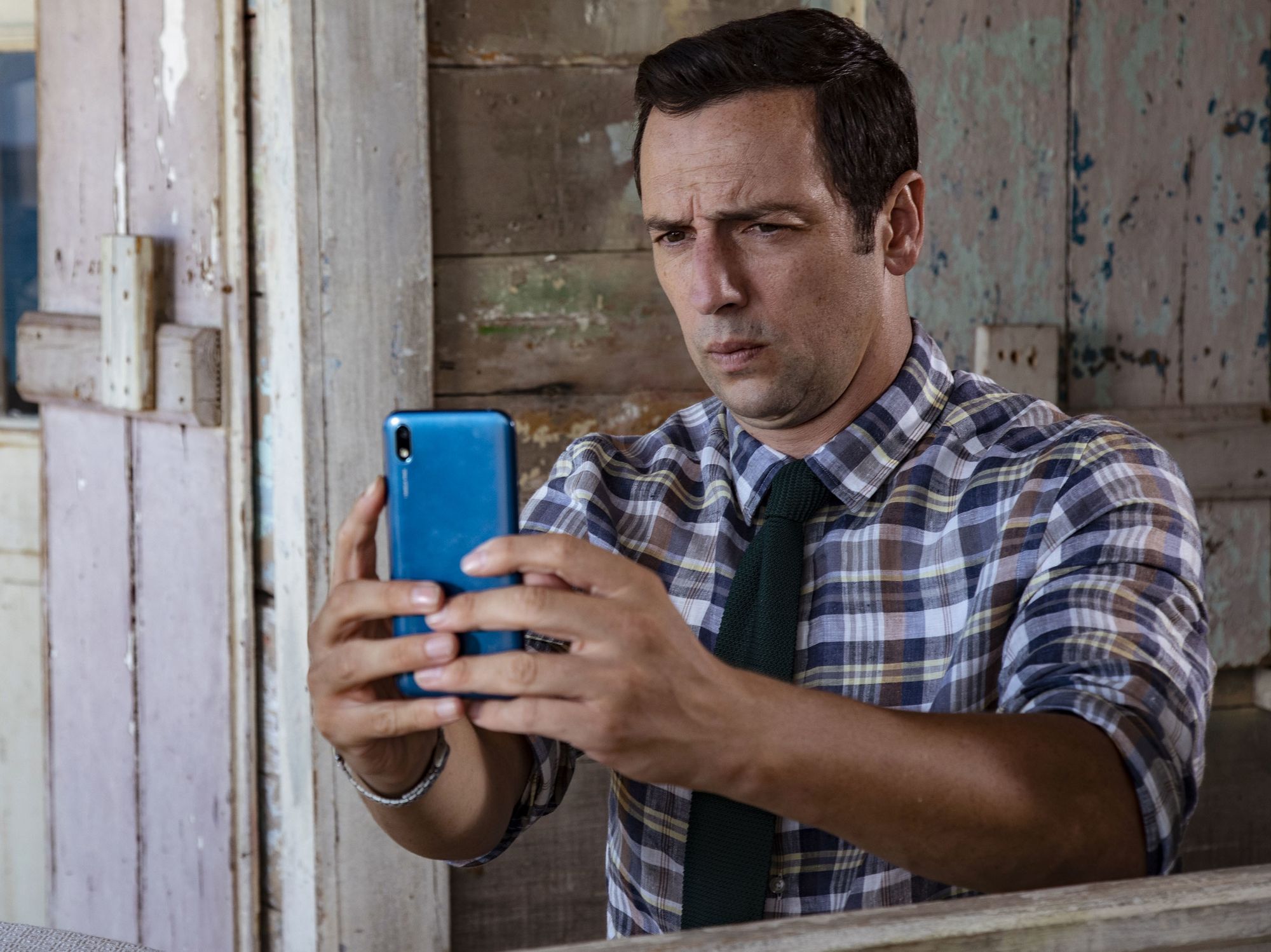 Ralf Little as Neville Parker in Death in Paradise
