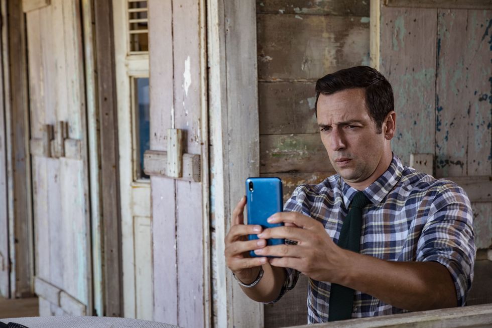 Ralf Little as Neville Parker in Death in Paradise