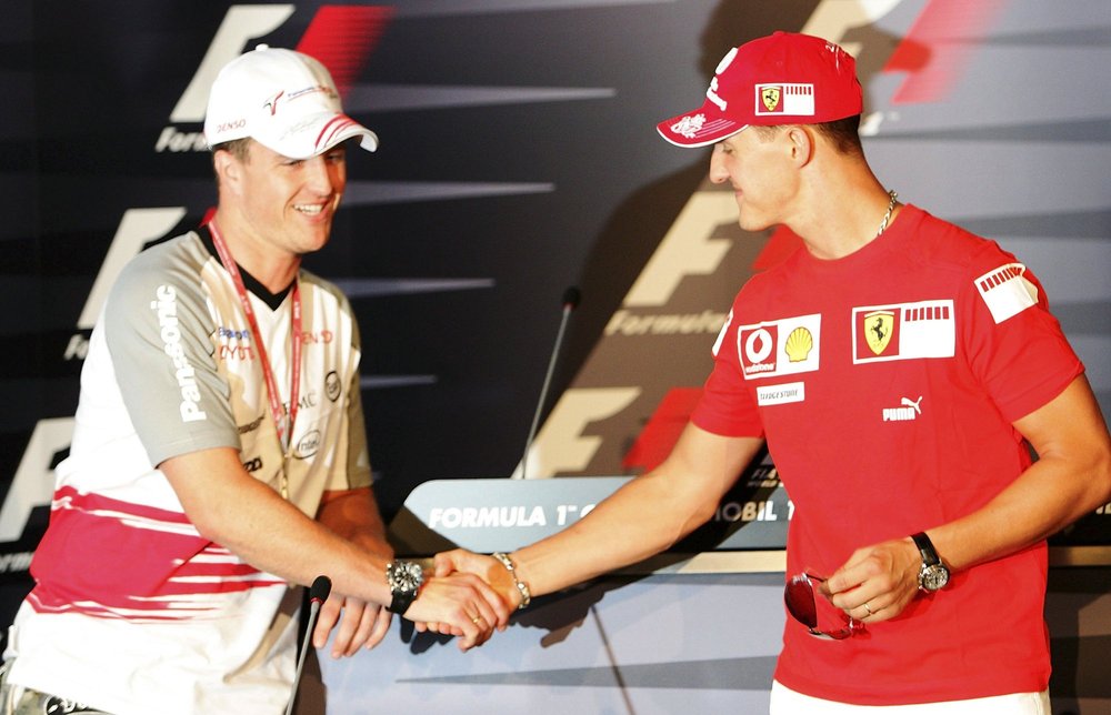 Ralf Schumacher and Michael Schumacher were once teammates and rivals on the F1 grid