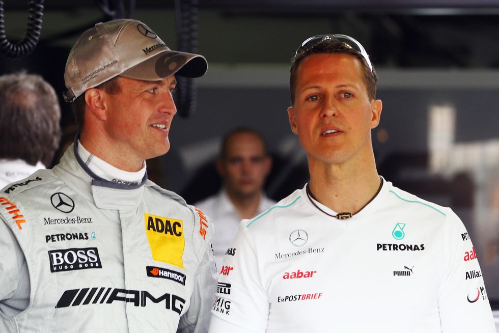 Ralf Schumacher has spoken on the 'fake priest' incident