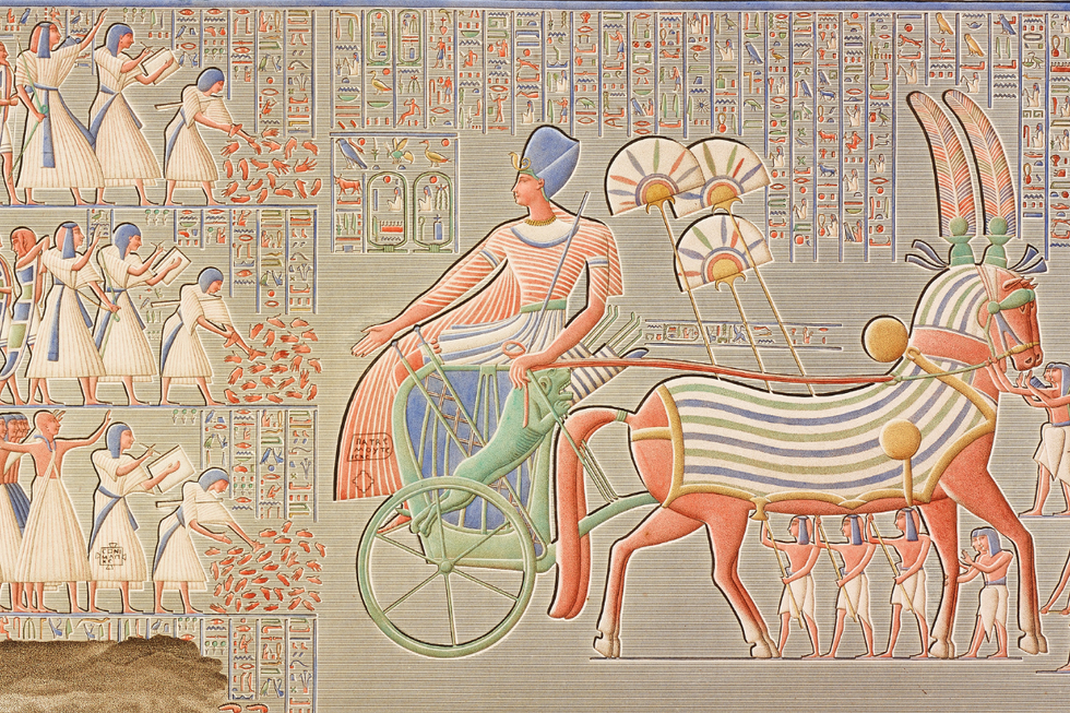 Ramses III inscriptions