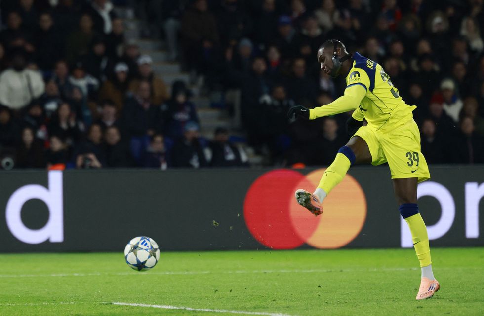Randal Kolo Muani scored his first goals for Tottenham, netting twice against parent club PSG