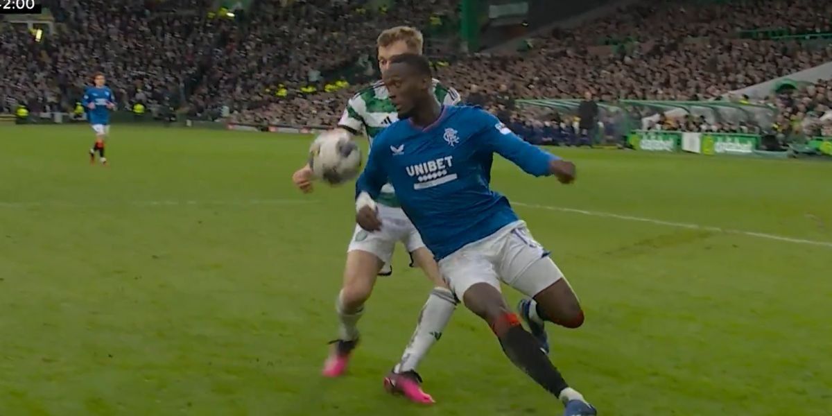 NextImg:Celtic fans ridicule Rangers for penalty appeal as new footage emerges from Old Firm derby incident