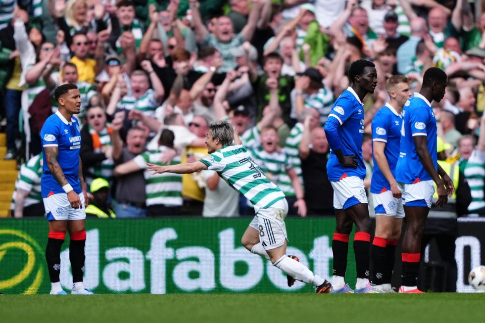 O Rangers foi fraco quando o Celtic conquistou a vitória no derby da Old Firm