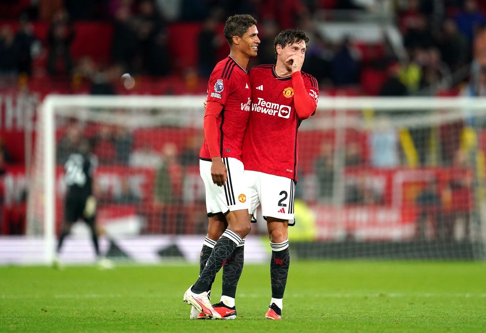 Raphael Varane Man Utd Wolves