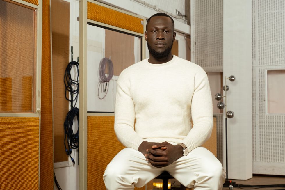 Rapper Stormzy allegedly became frustrated with airport staff over a passport issue