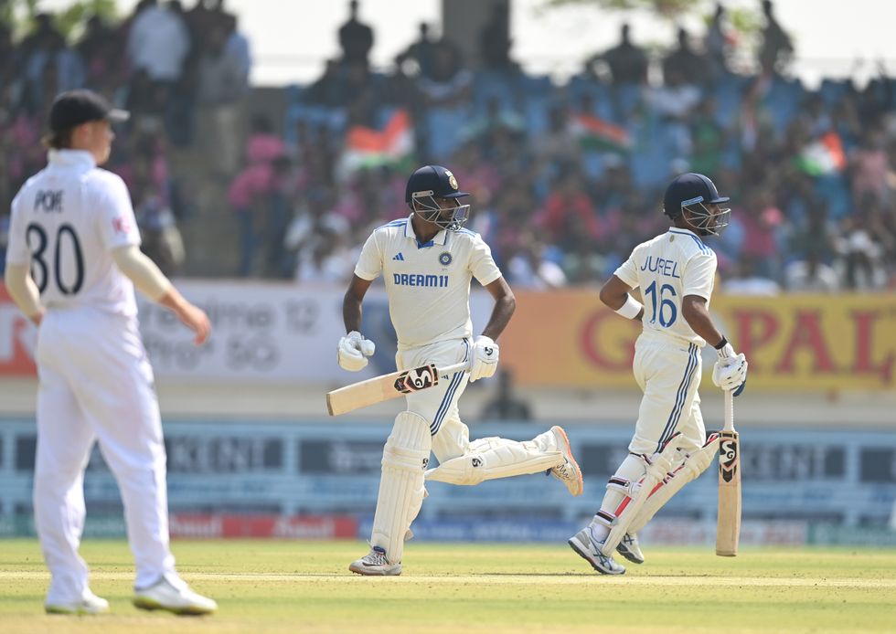 Ravi Ashwin and Dhruv Jurel