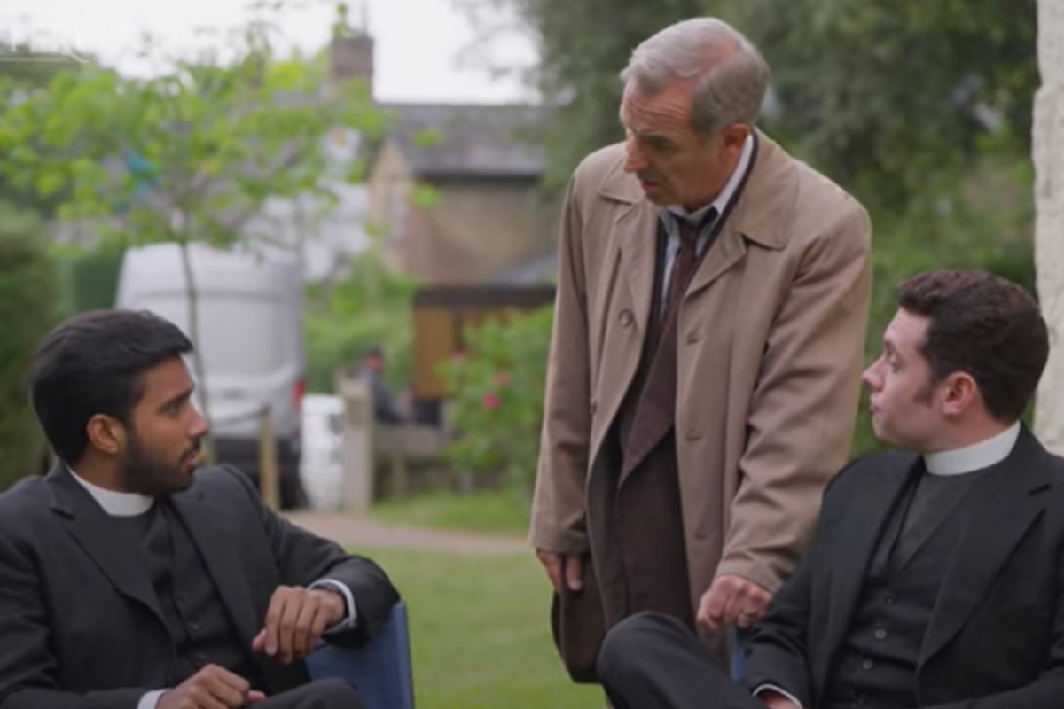 Ravi Nair, Robson Green and Rom Brittney