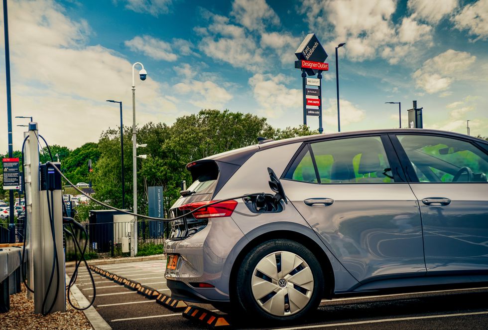 RAW Charging station at McArthur Glen Designer Outlets