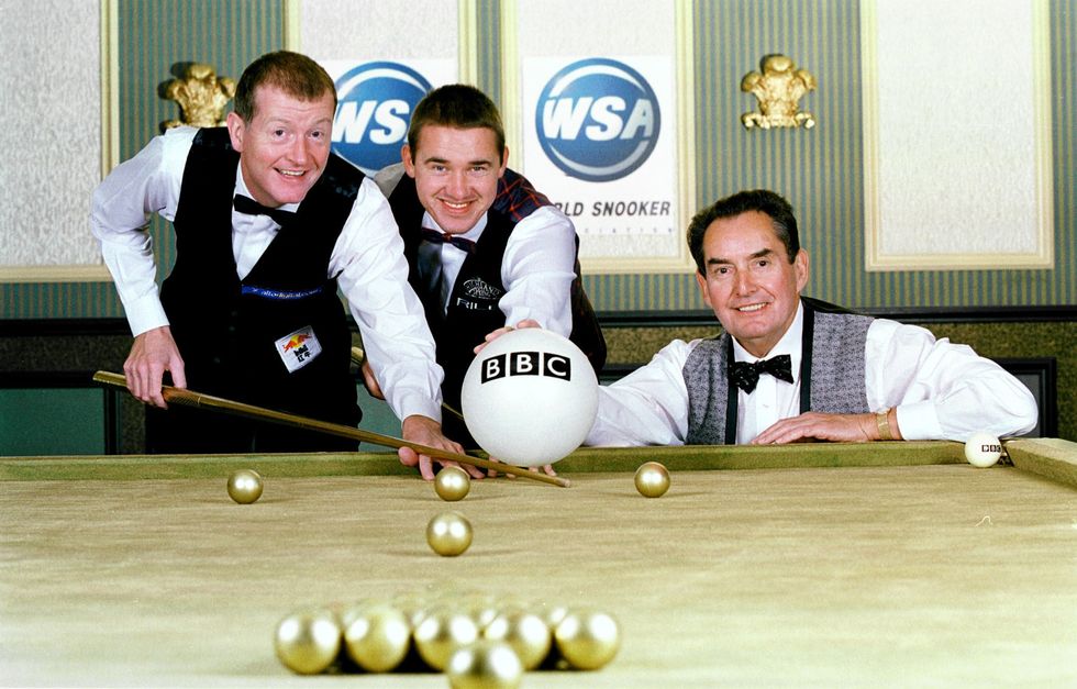 Ray Reardon, Steve Davis, Stephen Hendry