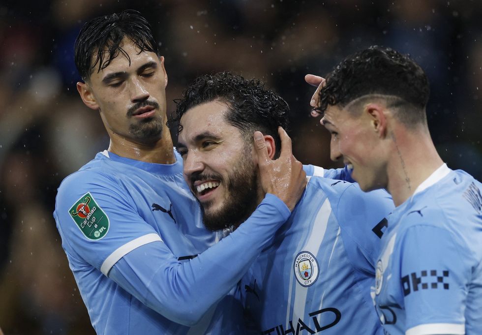 Rayan Cherki scored an incredible goal to give City the lead