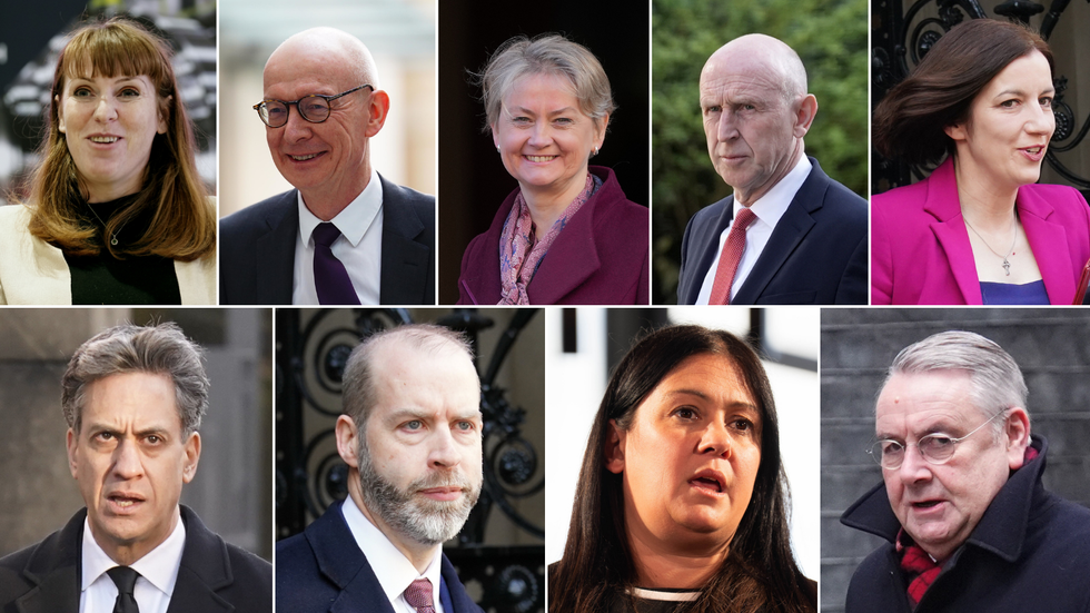 Rayner/McFadden/Cooper/Healey/Phillipson/Miliband/Reynolds/Nandy/Campbell