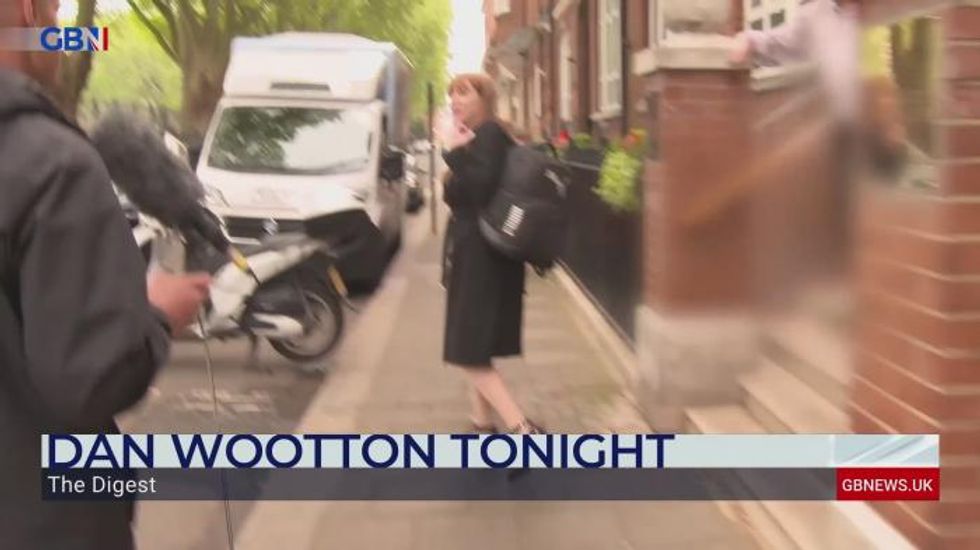 Angela Rayner swerves GB News question over Beergate and flees in taxi